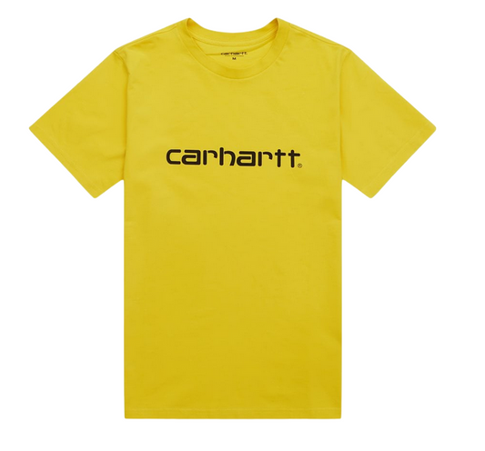 Carhartt T-shirt manica corta da uomo S/S Script I031047 1GZ buttercup