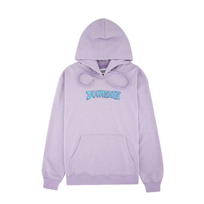 Doomsday Felpa con cappuccio e trasca a marsupio Crush Hoodie YHY0092LIL lilla