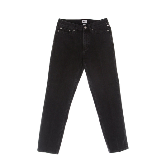 Obey pantalone Jeans 5 tasche da uomo Bender 142010080 nero sbiadito