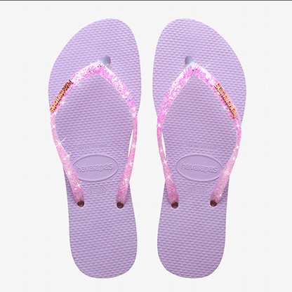 Havaianas ciabatta infradito da donna Slim Glitter Flourish 4.147.122 2297 purple