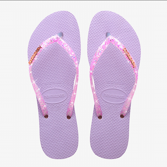 Havaianas ciabatta infradito da donna Slim Glitter Flourish 4.147.122 2297 purple