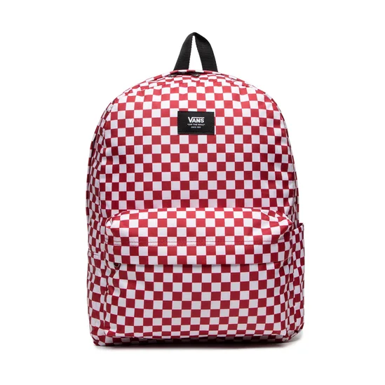 Vans Zaino per la scuola e tempo libero Old Skool Check VN0A5KHRO841 chili pepper-white