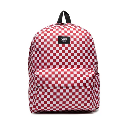 Vans Zaino per la scuola e tempo libero Old Skool Check VN0A5KHRO841 chili pepper-white