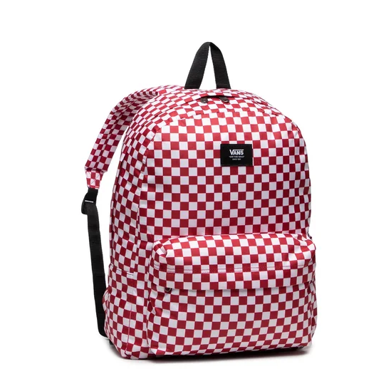 Vans Zaino per la scuola e tempo libero Old Skool Check VN0A5KHRO841 chili pepper-white