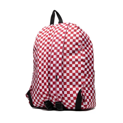 Vans Zaino per la scuola e tempo libero Old Skool Check VN0A5KHRO841 chili pepper-white