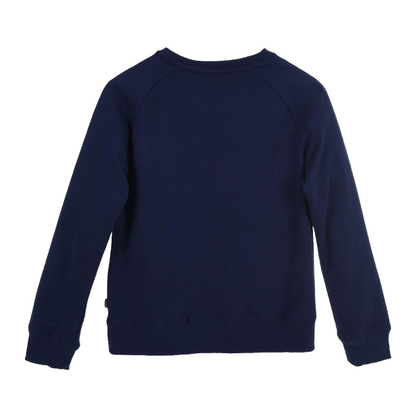 Levi's Kids Felpa girocollo da bambino/a con logo Batwing 3E6660 4E6660-B9G blu