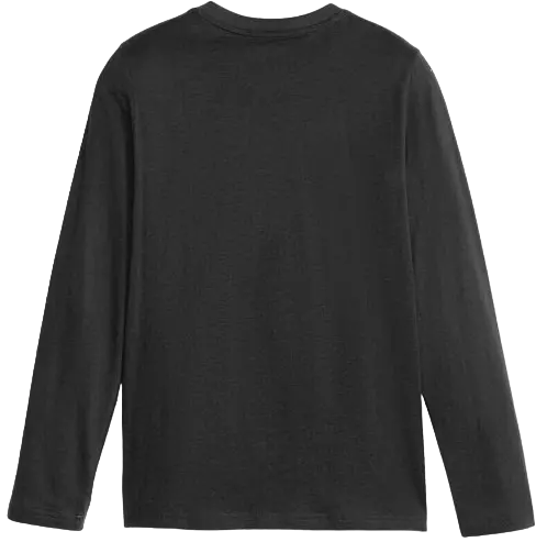 Puma t-shirt manica lunga da ragazzo Active Sport 676287-01 nero