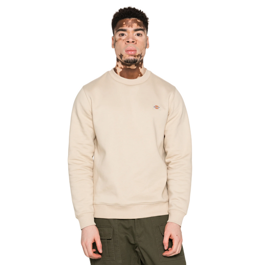 Dickies felpa girocollo da uomo Oakport Sweatshirt DK0A4XCEF90 sabbia