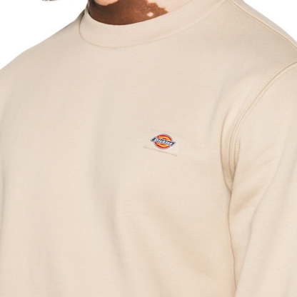 Dickies felpa girocollo da uomo Oakport Sweatshirt DK0A4XCEF90 sabbia