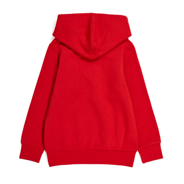 Champion felpa con cappuccio in felpina leggera con logo sul petto Legacy 306512 RS053 rosso