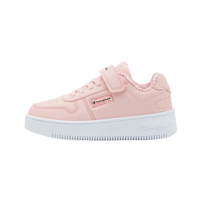 Champion scarpa sneakers con zeppa da bambina Rebound Platform Animalier S32753 PS019 rosa