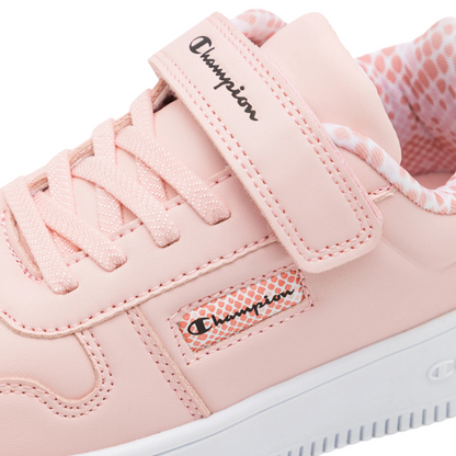 Champion scarpa sneakers con zeppa da bambina Rebound Platform Animalier S32753 PS019 rosa