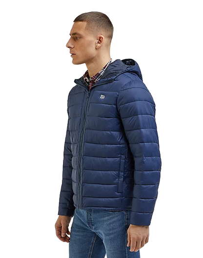 Lee Piumino Uomo Cappuccio Blu - 112342992 Puffer