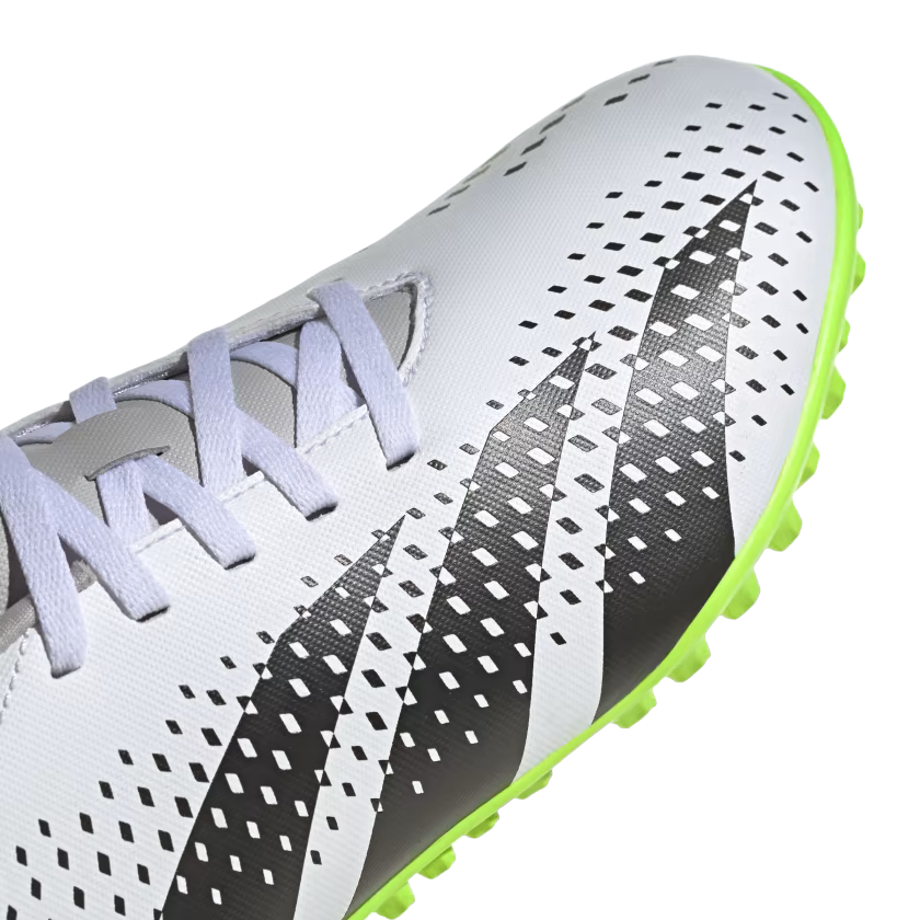 Adidas scarpa da calcetto per erba sintetica da uomo Predator Accuracy.4 TF GY9995 bianco-nero