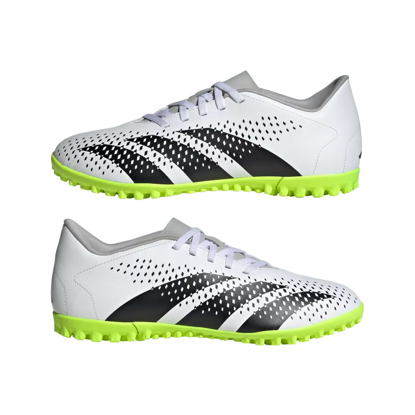 Adidas scarpa da calcetto per erba sintetica da ragazzi Predato Accuracy.4 TF IE9444 bianco-nero