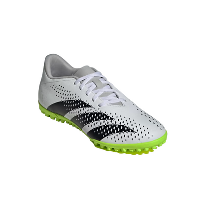 Adidas scarpa da calcetto per erba sintetica da uomo Predator Accuracy.4 TF GY9995 bianco-nero