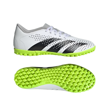 Adidas scarpa da calcetto per erba sintetica da uomo Predator Accuracy.4 TF GY9995 bianco-nero