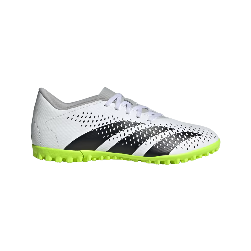 Adidas scarpa da calcetto per erba sintetica da uomo Predator Accuracy.4 TF GY9995 bianco-nero