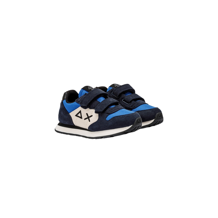 Sun68 Kids' Tom Color Hook-and-Loop Shoe Z43307B 07 Blue