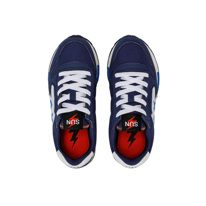 Sun68 scarpa sneakers da ragazzo Jaki Niki Solid Z43321T 07 blu