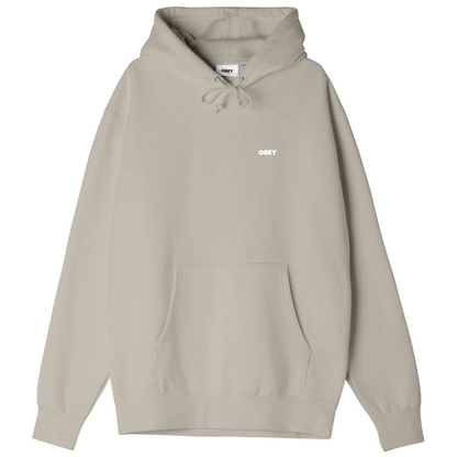 Obey felpa con cappuccio da uomo Bold 112842349 grigio argento