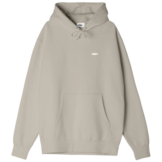 Obey felpa con cappuccio da uomo Bold 112842349 grigio argento