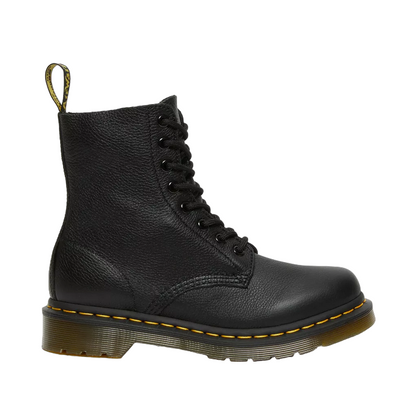 Dr. Martens 1460 Pascal Virginia Anfibio Nero - Pelle Morbida Comfort