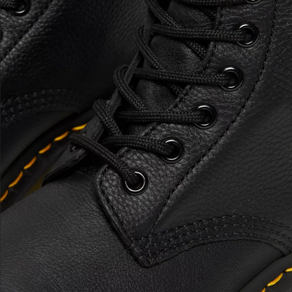Dr. Martens 1460 Pascal Virginia Anfibio Nero - Pelle Morbida Comfort