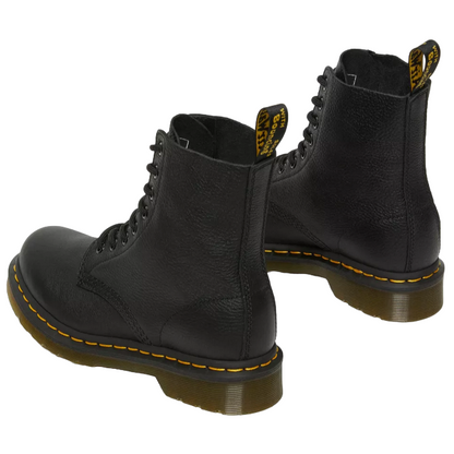 Dr. Martens 1460 Pascal Virginia Anfibio Nero - Pelle Morbida Comfort