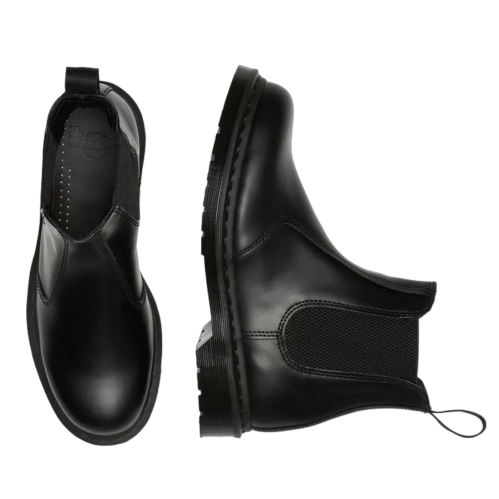 Dr. Martens 2976 MONO Chelsea Nero - Stivaletto Total Black Smooth
