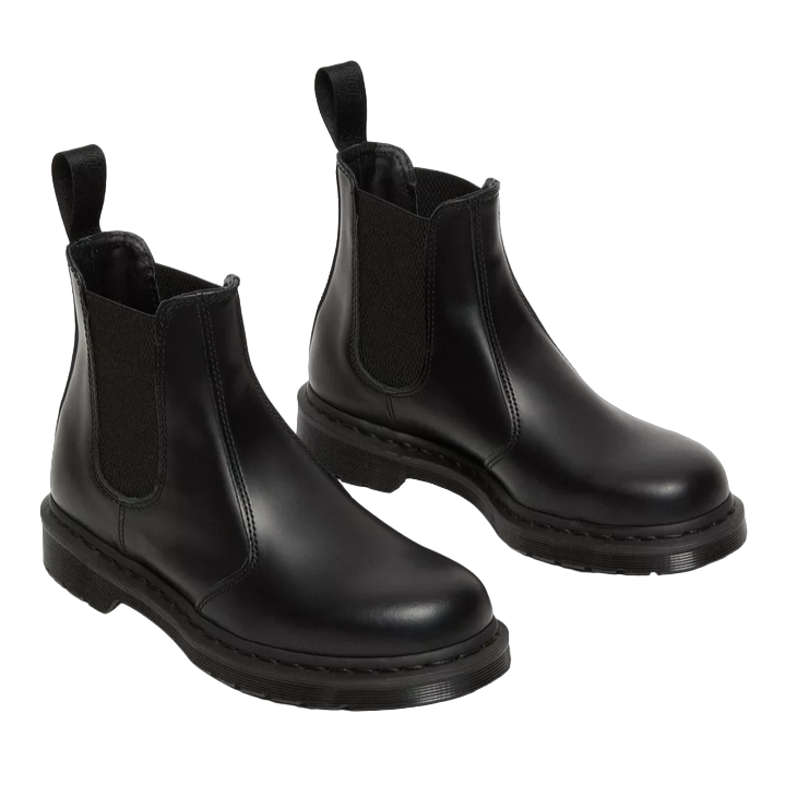 Dr. Martens 2976 MONO Chelsea Nero - Stivaletto Total Black Smooth
