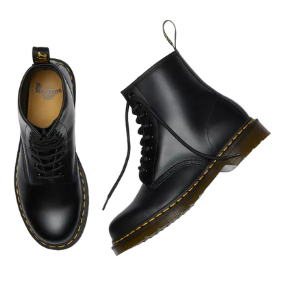 Dr. Martens 1460 Smooth Leather Black 10072004 - Iconic 8 Eyelet Boot