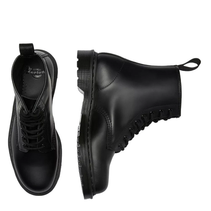 Dr. Martens 1460 MONO SMOOTH Anfibio Nero Total Black Unisexx