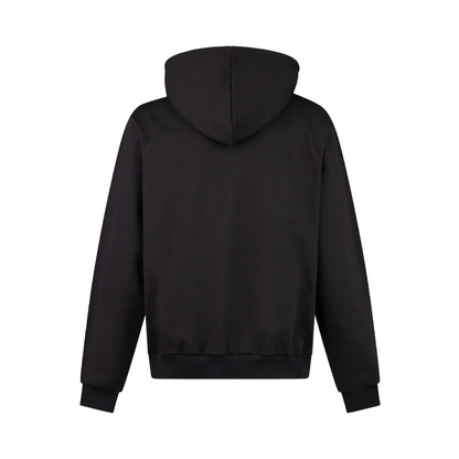 Phobia felpa da uomo con cappuccio con stampa fulmini grigi PH00411GRIGIO nero