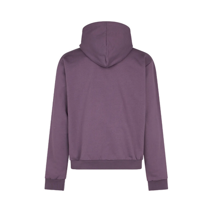 Phobia felpa da uomo con cappuccio con fulmini ricamati viola PH00428PU viola