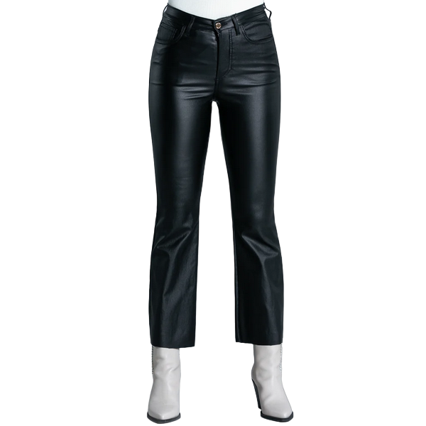 Relish Pantalone Acciaio 5 Tasche 3000001593621 Nero Vita Alta