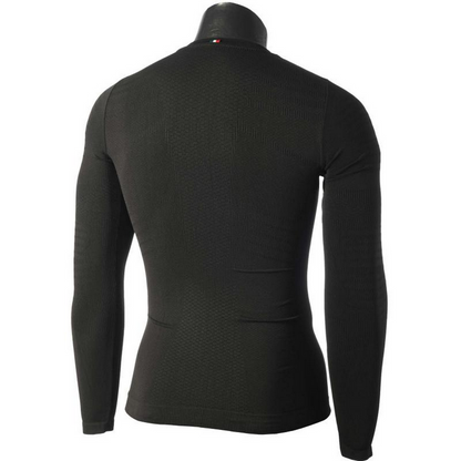 Mico Men's Long Sleeve Thermal Shirt Extra Dry Skintech IN01431 007 Black