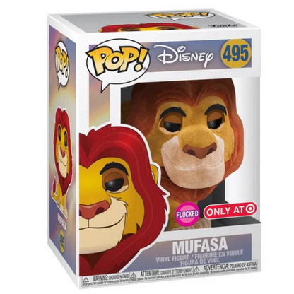 Funko Pop! Tees Disney Der König der Löwen Mufasa beflockt 495 Special Edition Shirt M