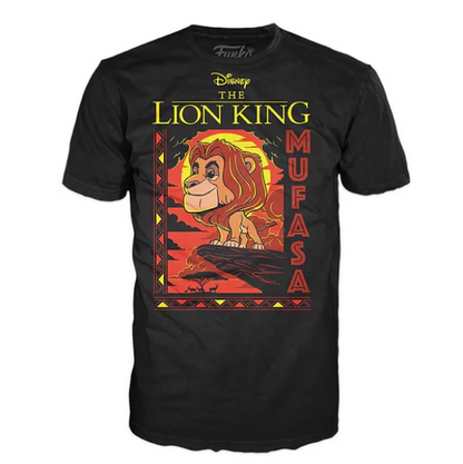 Funko Pop! Tees Disney Der König der Löwen Mufasa beflockt 495 Special Edition Shirt M