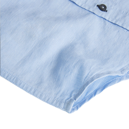 Boboli Camicia di lino da bambino 738288 2294 blu