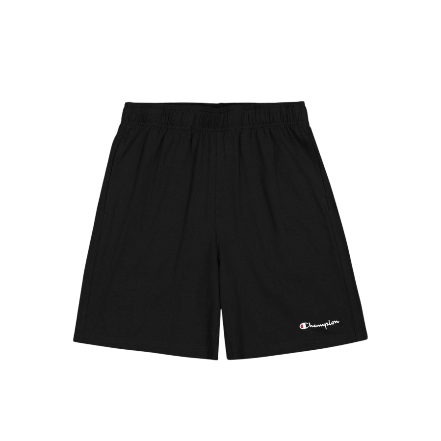 Champion pantaloncino sportivo da uomo in cotone jersey 220306 KK001 nero