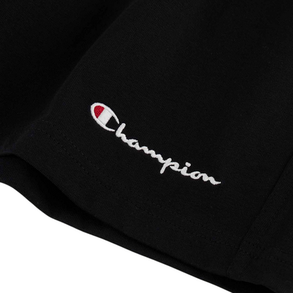 Champion pantaloncino sportivo da uomo in cotone jersey 220306 KK001 nero