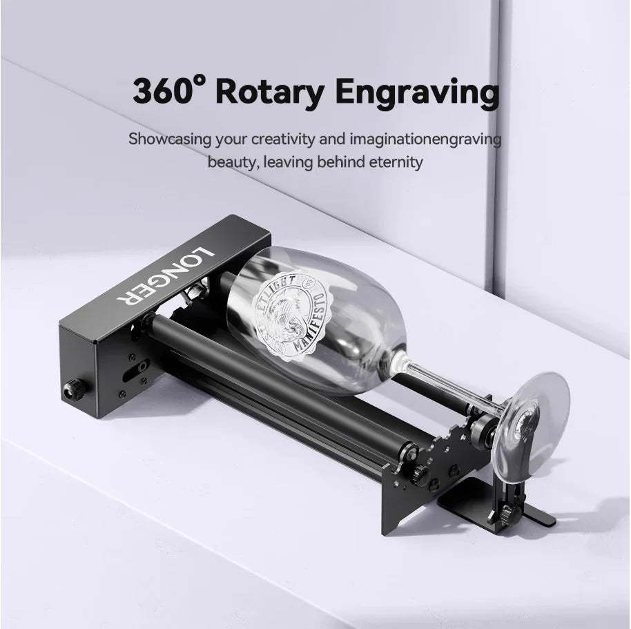 Longer Laser Rotary Roller Upgrade kit