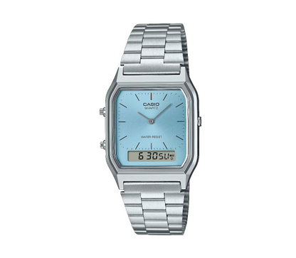 Orologio Casio unisex A1-230A-2A1 Celeste