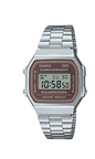 Casio A168WA-5A Digital Men's Watch – original, stainless steel, illuminated