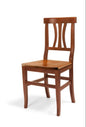 Arte Povera Beech Nut Stain Chair - Restaurant Trattoria Contract Furniture