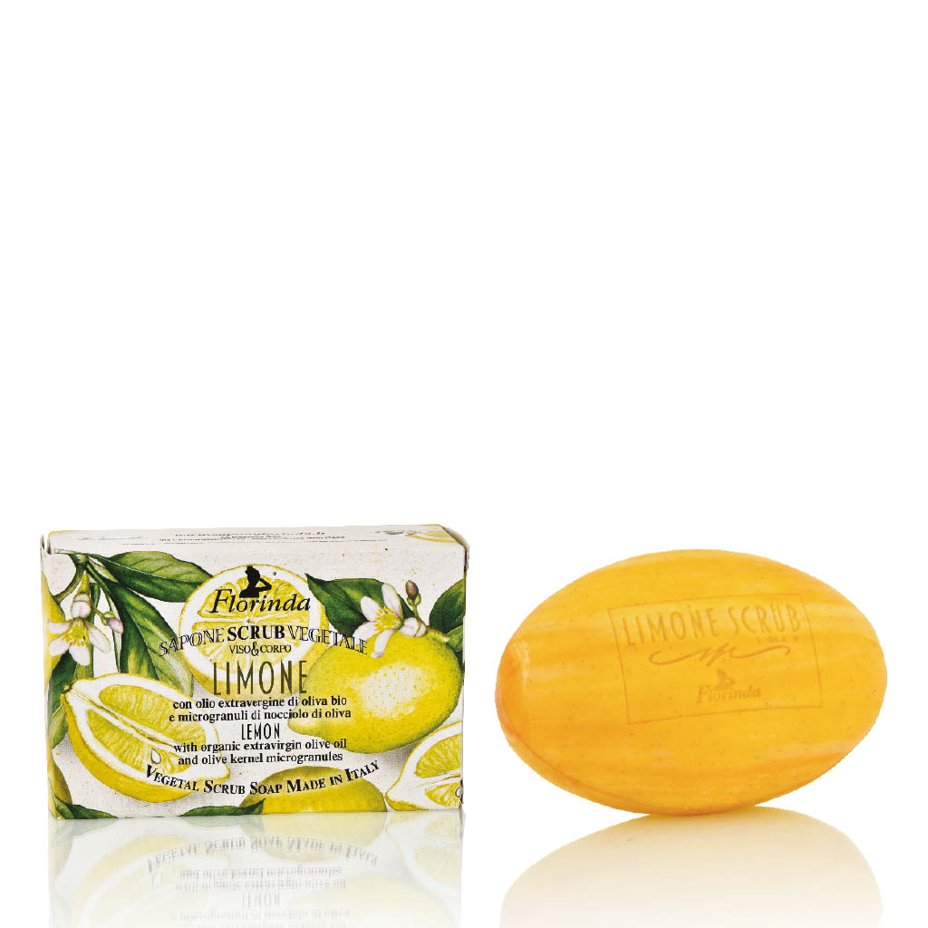 Florinda Sapone Scrub Vegetale Viso E Corpo Limone 200 gr