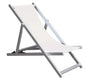 Verstellbarer Aluminium-Liegestuhl „Lido Plus“