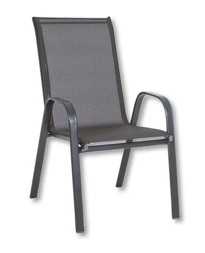 Stuhl mit Armlehnen Martinez Anthrazit