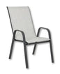 Martinez light grey armchair